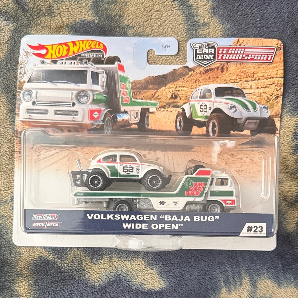 Mattel Hot Wheels Volkswagen Baja Bug & Truck Set